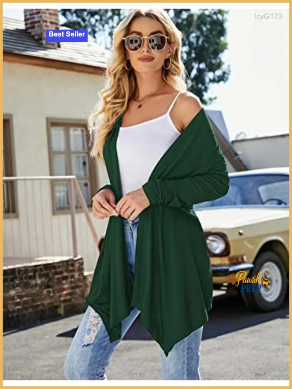 Women's Lightweight Cardigan Long Sleeve Open Front Duster